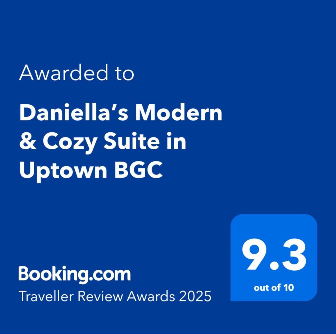 Daniella'S Modern & Cozy Suite In Uptown Bgc Manila Exterior foto